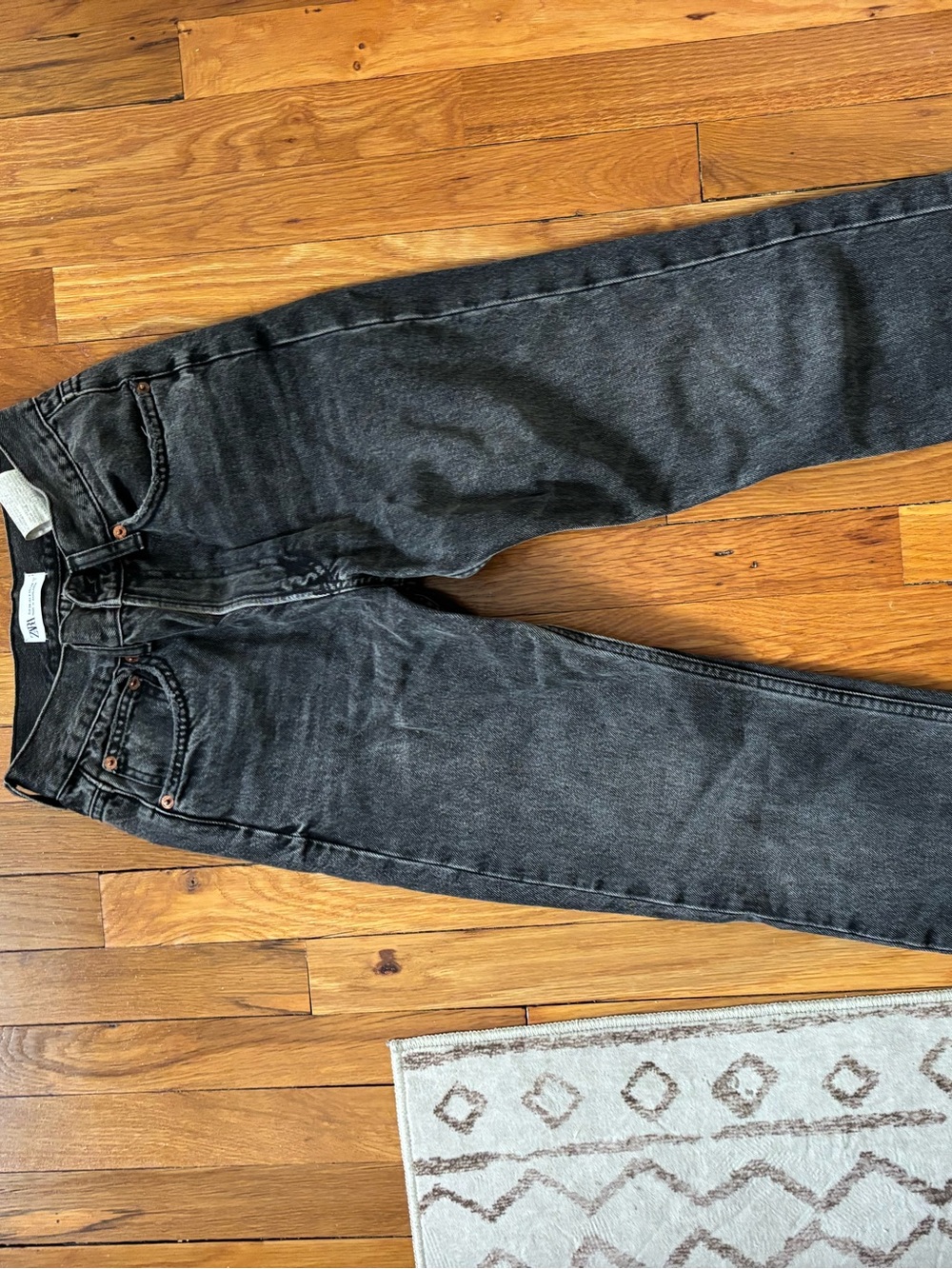 Women’s  Black Washed Denim Jeans